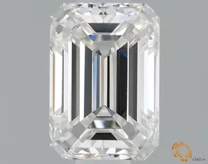 0.7ct EMERALD G VVS2 Natural diamond