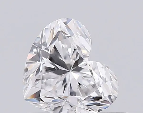 0.6ct HEART E VS2 Natural diamond