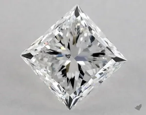 1ct PRINCESS F SI1 Natural diamond