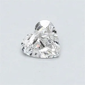 0.38ct HEART D VVS1 Natural diamond