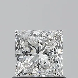 0.9ct PRINCESS F VS1 Natural diamond