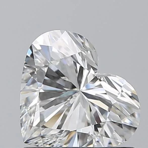 0.90ct HEART H VS1 Natural diamond