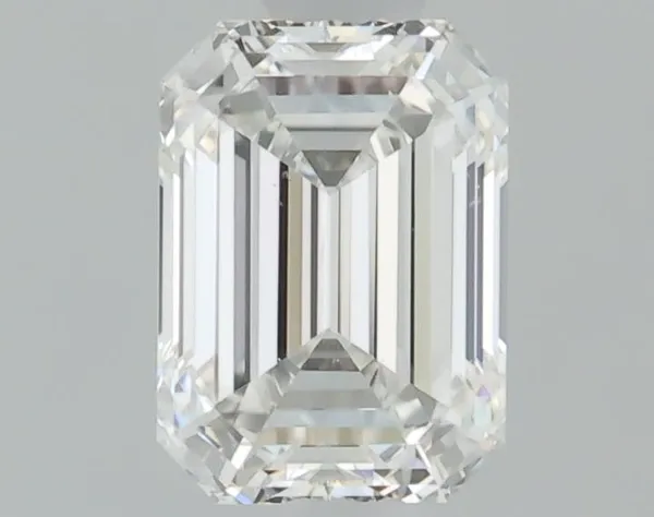 0.41ct EMERALD F VS2 Natural diamond