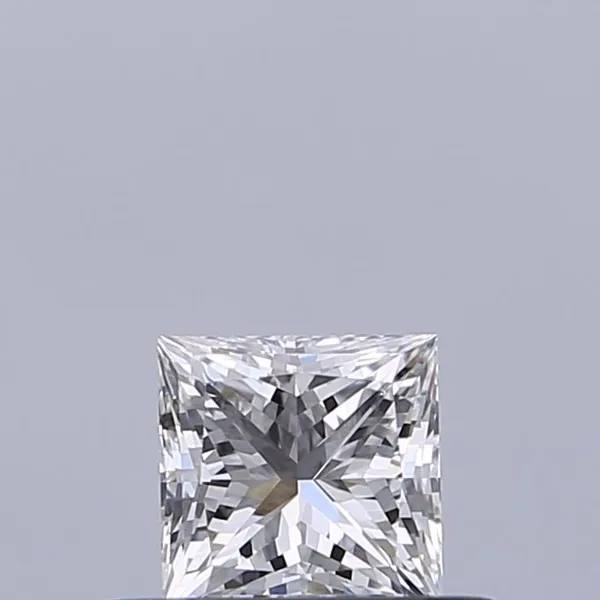 0.34ct PRINCESS E VVS2 Natural diamond