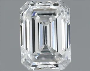 0.4ct EMERALD E VVS2 Natural diamond