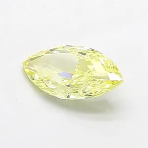 1.01ct MARQUISE Fancy Intense Yellow VS1 Coloured Lab diamond