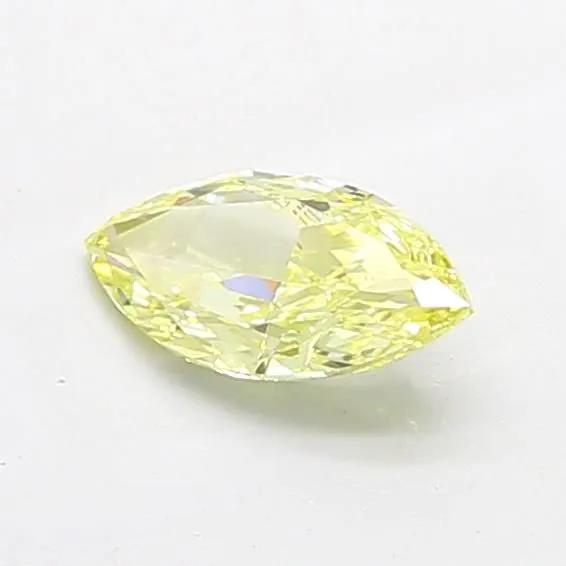 1.01ct MARQUISE Fancy Intense Yellow VS1 Coloured Lab diamond