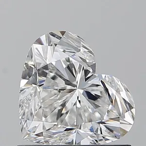 0.92ct HEART F VS2 Natural diamond