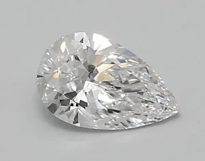 0.88ct PEAR D VVS2 Lab diamond