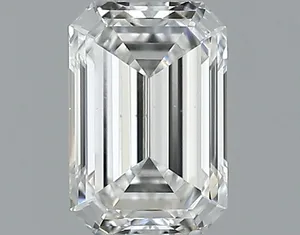 0.32ct EMERALD F VS1 Natural diamond