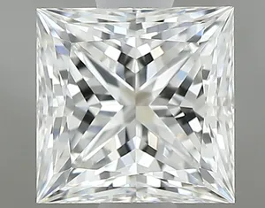 0.8ct PRINCESS H VVS1 Natural diamond