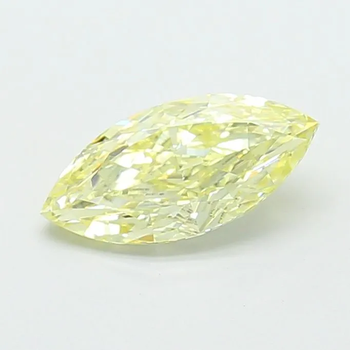 1.91ct MARQUISE Fancy Yellow VVS2 Coloured Lab diamond