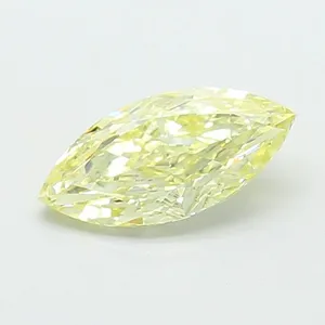 1.91ct MARQUISE Fancy Yellow VVS2 Coloured Lab diamond