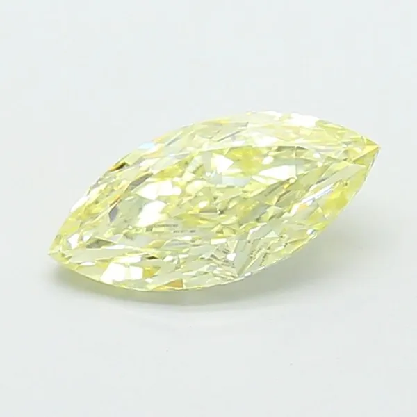 1.91ct MARQUISE Fancy Yellow VVS2 Coloured Lab diamond