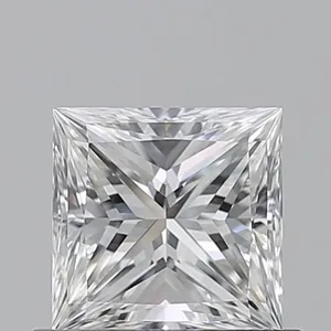 0.71ct PRINCESS F VS1 Natural diamond