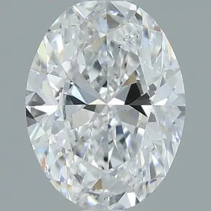 0.5ct OVAL D SI1 Natural diamond