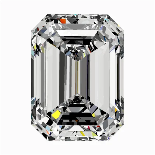 0.3ct EMERALD H SI1 Natural diamond