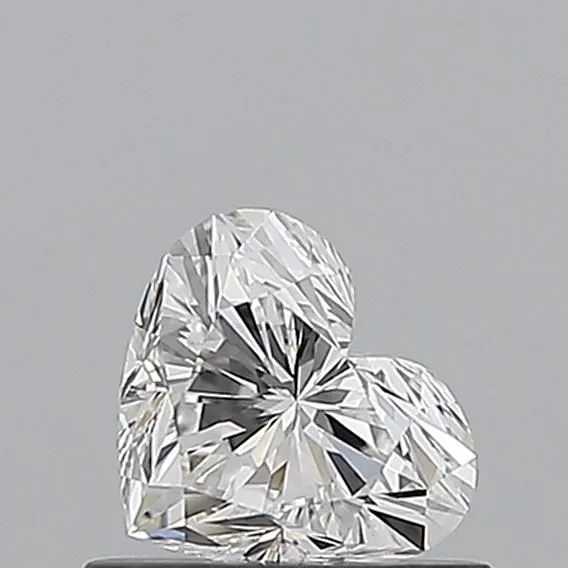0.59ct HEART F VVS1 Natural diamond