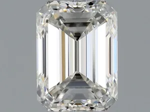 0.38ct EMERALD H IF Natural diamond