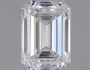 0.51ct EMERALD D VS2 Natural diamond