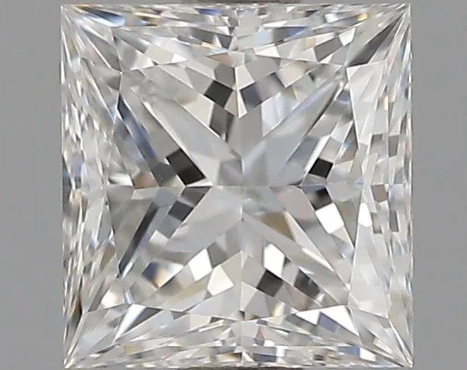 0.52ct PRINCESS E VVS2 Natural diamond