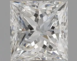 0.52ct PRINCESS E VVS2 Natural diamond