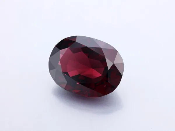 12.72ct Red Garnet, Oval cut gemstone