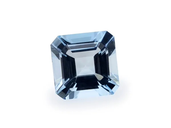 2.14ct Blue Aquamarine, Emerald Cut gemstone