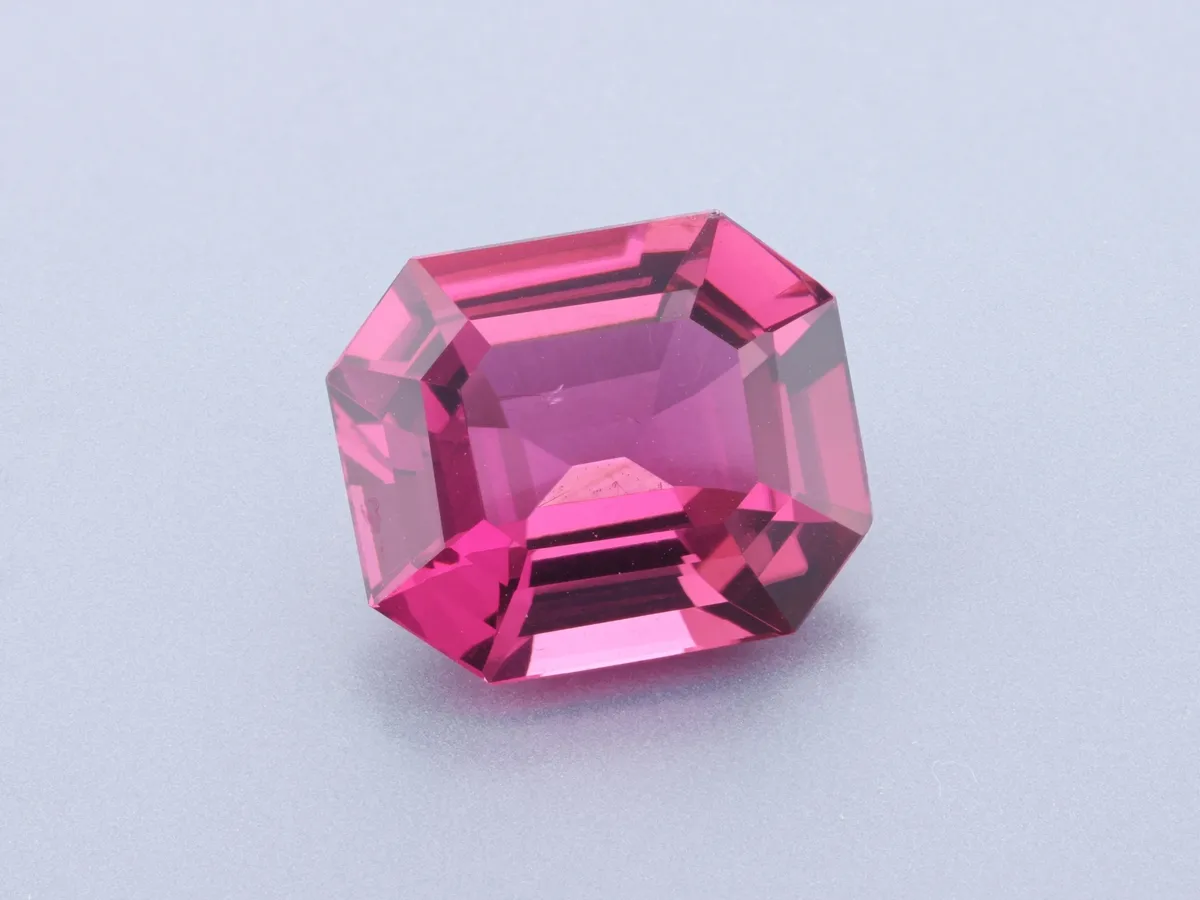 4.99ct Pink Tourmaline, Emerald Cut gemstone