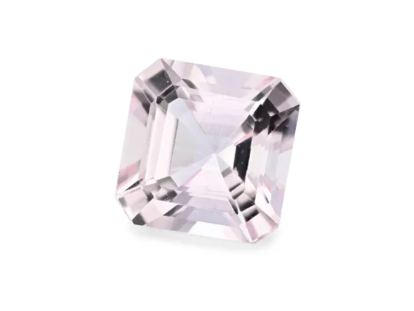 2.3ct Pink Morganite, Emerald Cut gemstone
