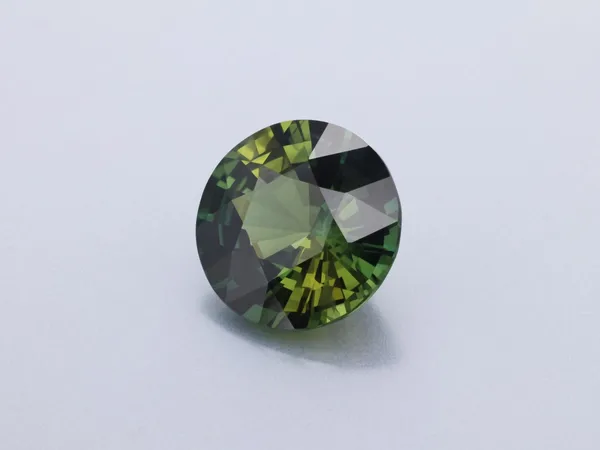 3.18ct Parti Sapphire, Round cut gemstone