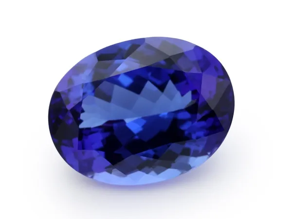 10.4ct Parti Tanzanite, Oval cut gemstone