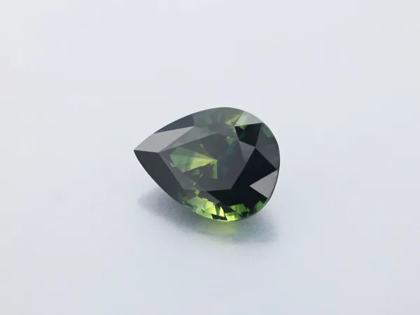 1.32ct Parti Sapphire, Pear Shape cut gemstone