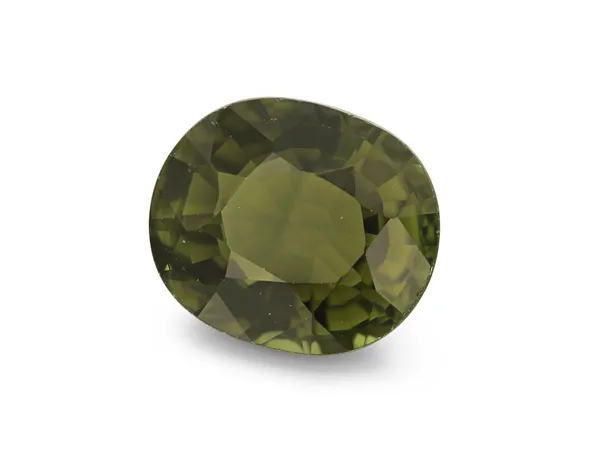1.51ct Green Tourmaline, Oval cut gemstone