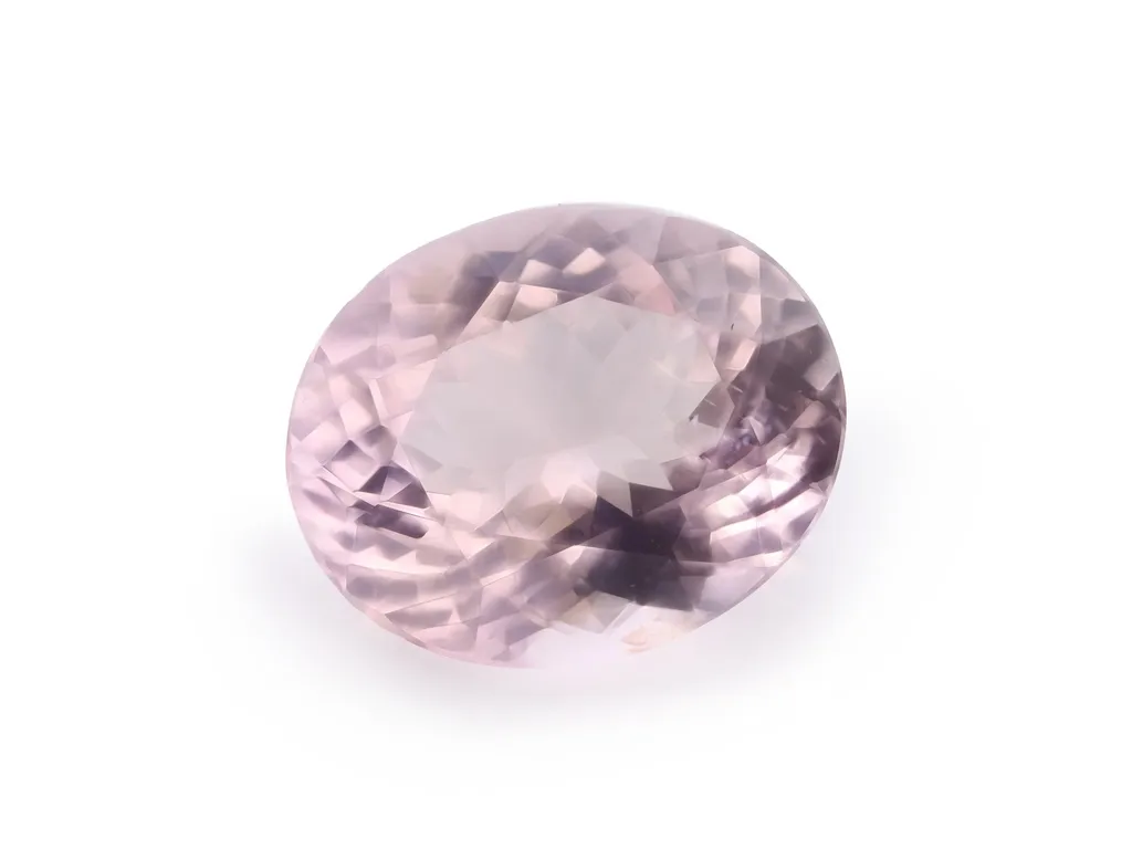 3.44ct Pink Morganite, Oval gemstone