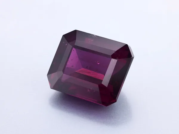 10.22ct Purple Garnet, Emerald Cut gemstone