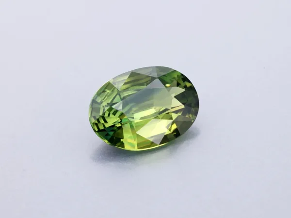 0.82ct Parti Sapphire, Oval cut gemstone