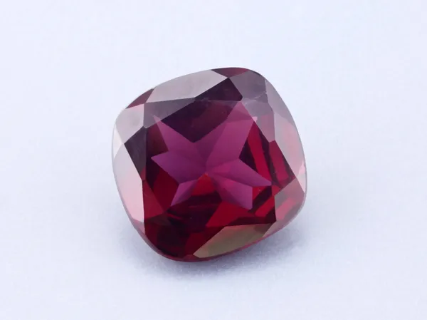 2.58ct Purple Garnet, Cushion cut gemstone