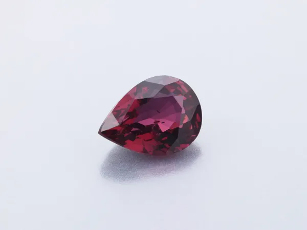0.64ct Red Ruby, Pear Shape cut gemstone