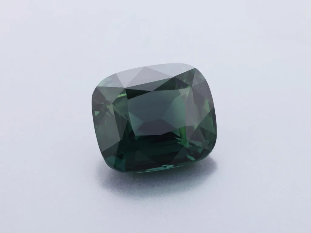 3.02ct Parti Sapphire, Cushion gemstone