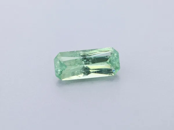 0.35ct Green Garnet, Radiant Cut gemstone