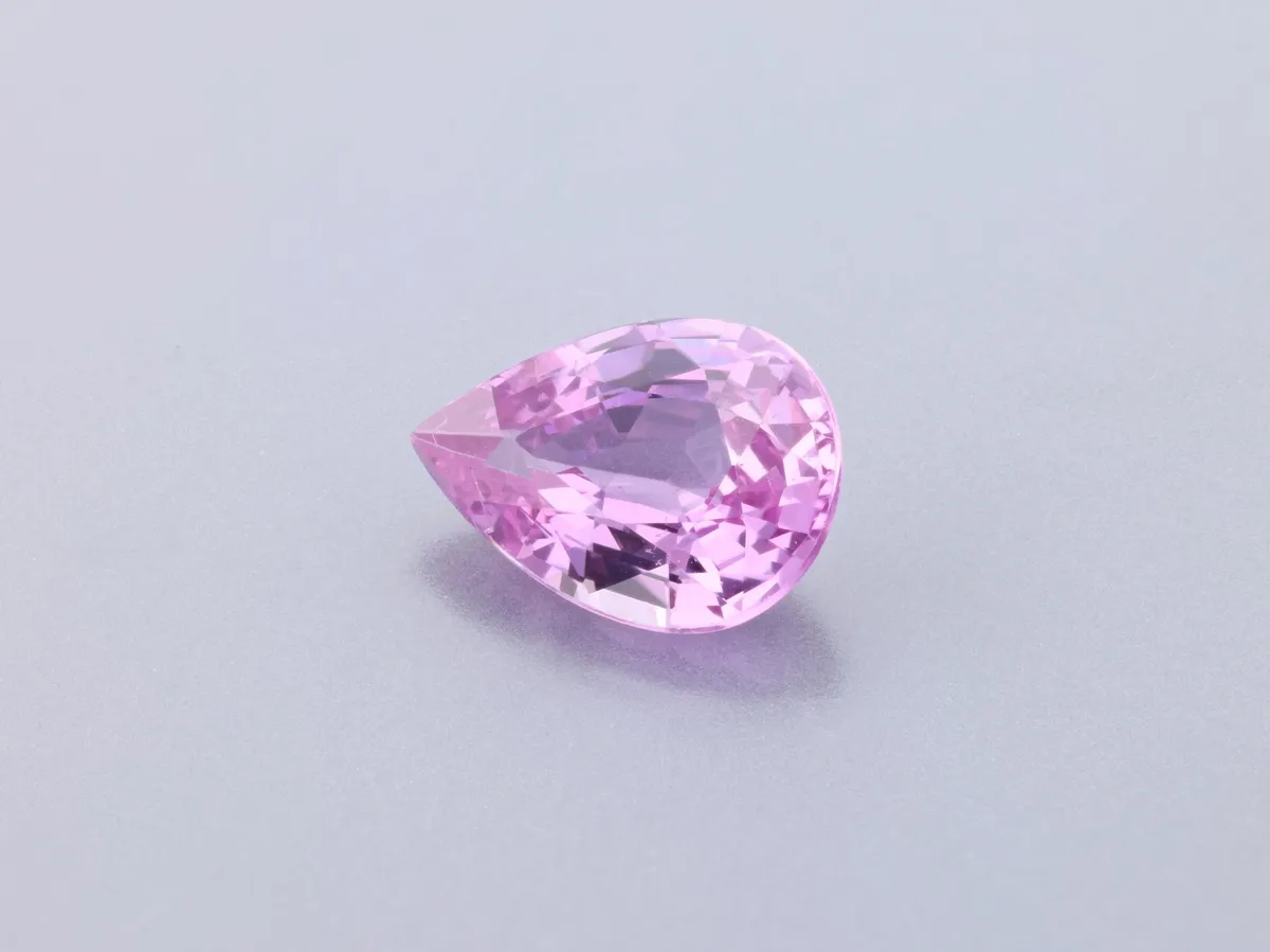 0.78ct Pink Sapphire, Pear Shape gemstone
