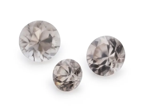 2.19ct Parti Zircon, Round cut gemstone