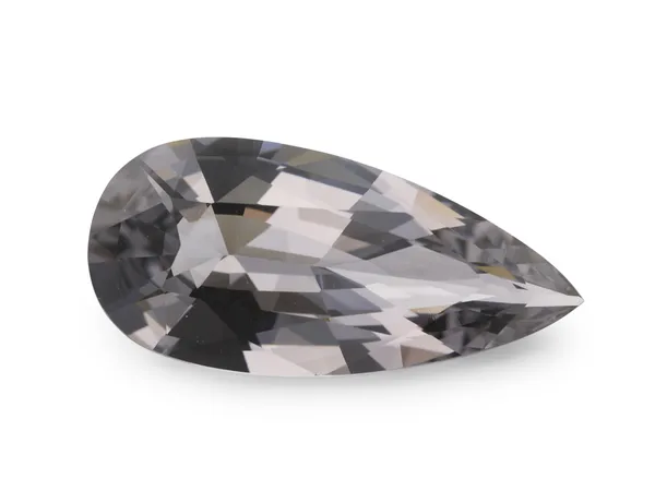 3.61ct Grey Spinel, Pear Shape cut gemstone