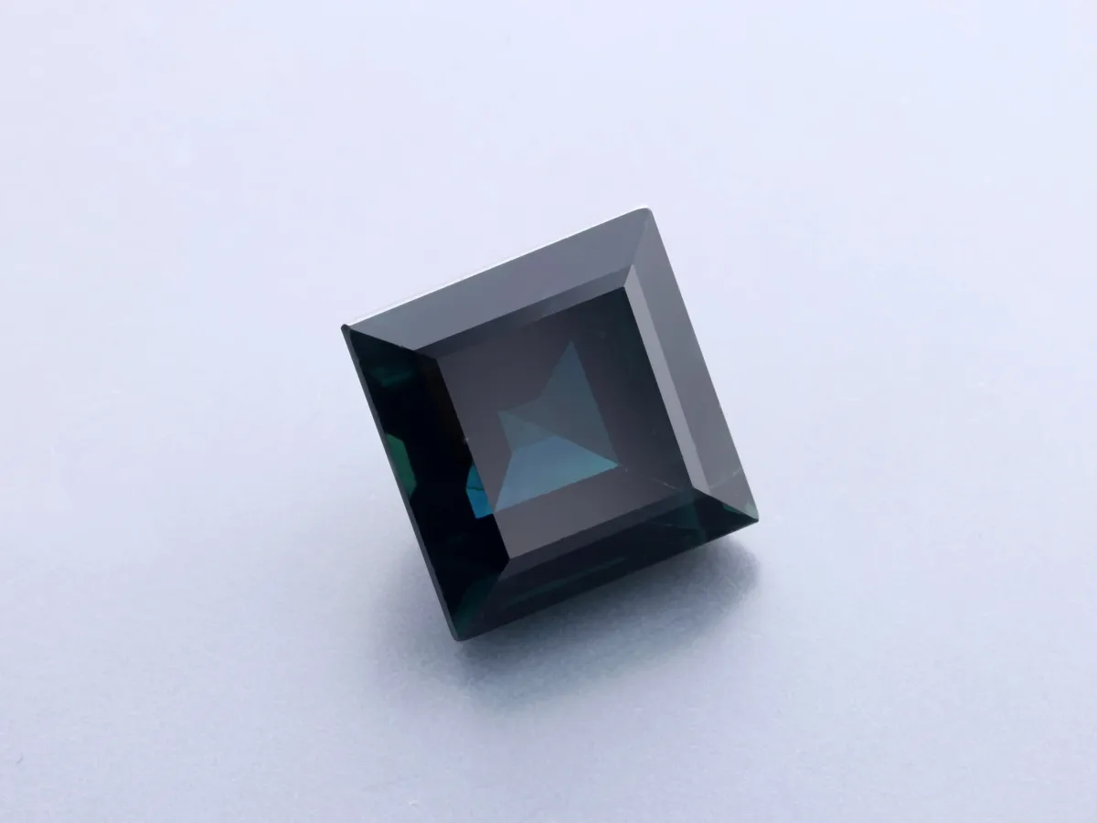 4.3ct Blue Sapphire, Square gemstone