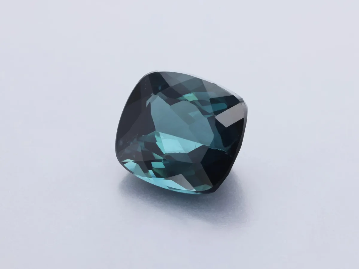 1.6ct Parti Tourmaline, Cushion gemstone