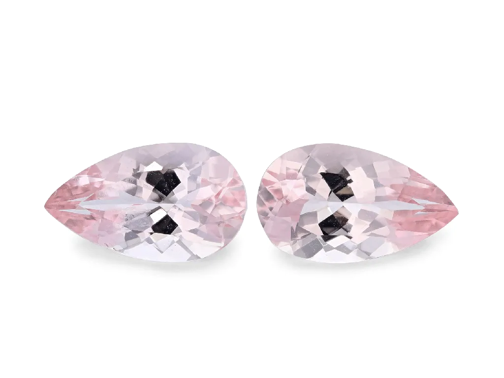 4.62ct Pink Morganite, Pear Shape gemstone