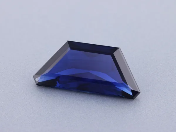 2.09ct Blue Sapphire, Fancy cut gemstone