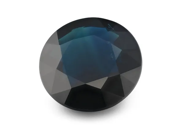 6.04ct Blue Sapphire, Round cut gemstone