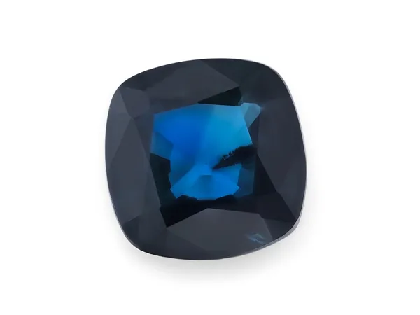1.32ct Blue Sapphire, Cushion cut gemstone